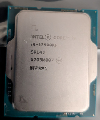 Used - Intel Core i9-12900K SRL4J LGA 1700 16 Cores up to 5.1 GHz CPU