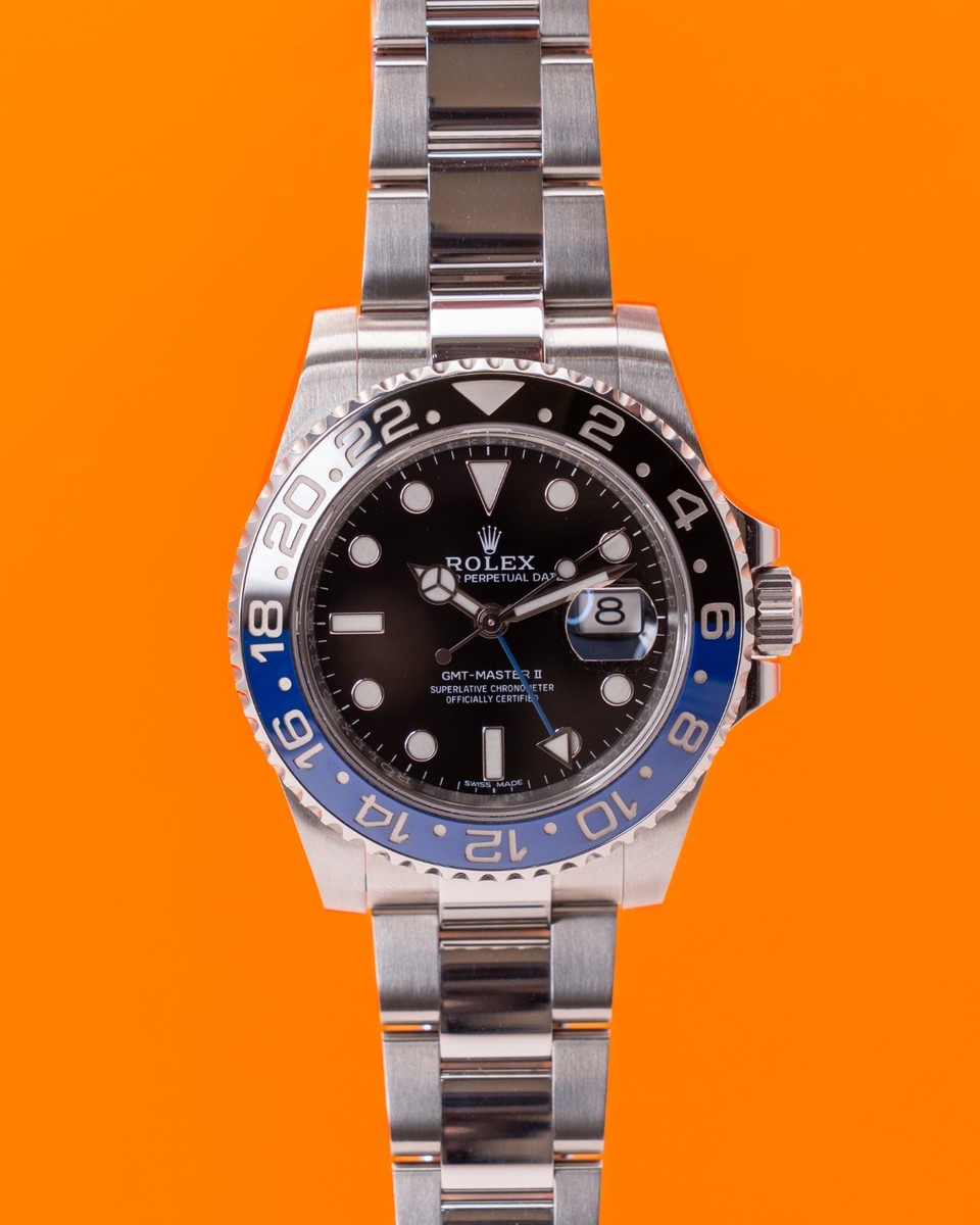 Rolex GMT Master II 40mm 116710BLNR Batman Oyster 2018