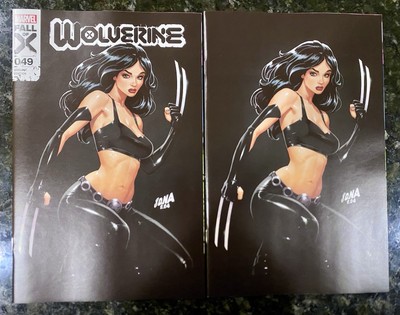 WOLVERINE #49 DNA  DAVID NAKAYAMA EXCLUSIVE TRADE & VIRGIN VARIANT SET NM  