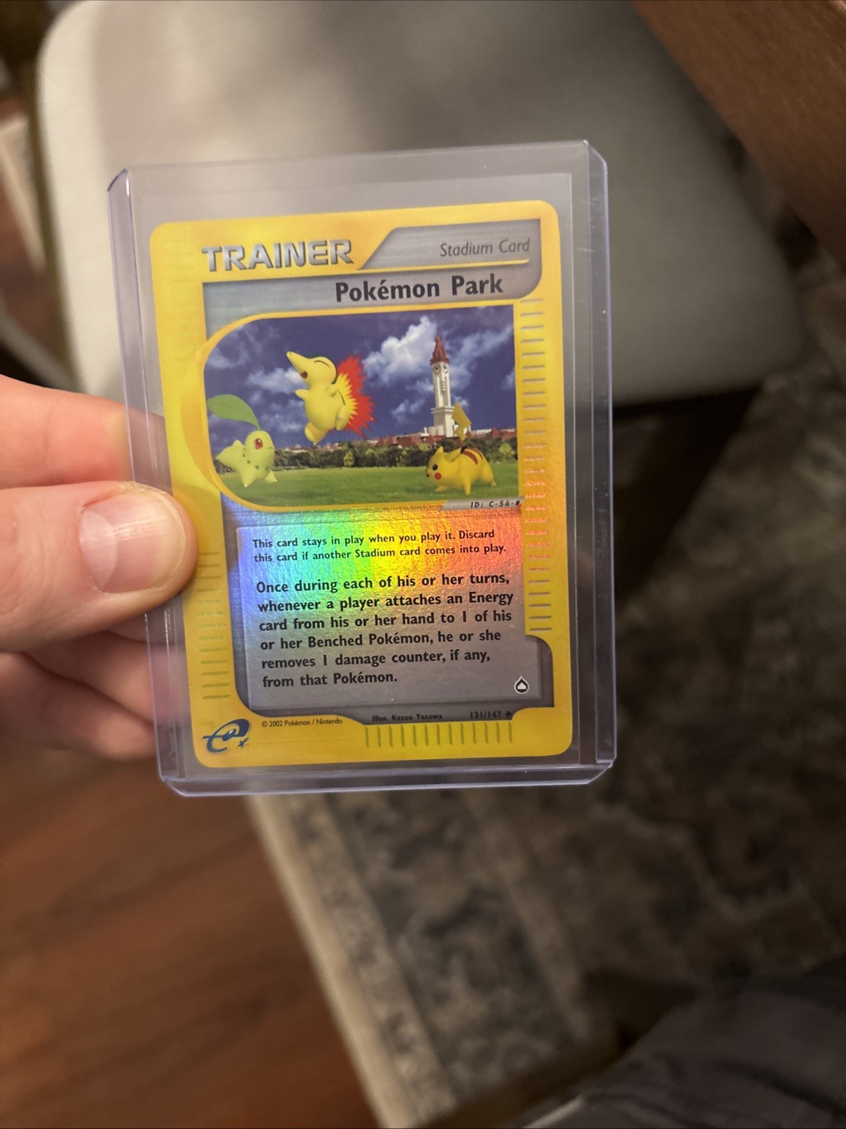 Pokémon TCG Pokemon Park Trainer 131/147 Aquapolis Near Mint Reverse HOLO