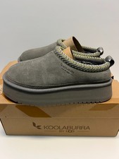 Koolaburra by UGG Burree Platform Slip On Clogs 1159750 Women's Size 7 Cloud