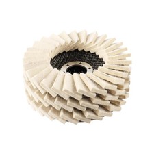 Wool Flap Felt Polishing Buffing Wheel Discs Pads For Angle Grinder 125mm 115mm