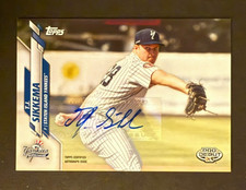 2020 Topps (Pro Debut) SIGNED: T.J. Sikkema, YANKEES #145