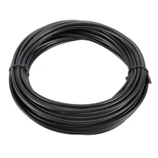 YaeMarine 5mm X 50ft Bicycle/Bike Lined Brake Cable Housing, Black