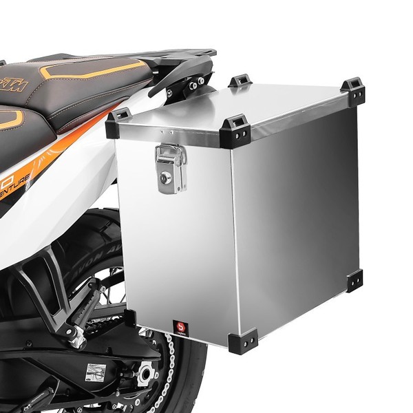Motorrad Alukoffer FüR Kawasaki ZRX 1100 Bagtecs Namib 40L Aluminium-Seitenkoffe-image