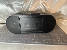 Onn Groove Portable CD Cassette Player Boombo...
