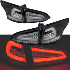 Voll LED Rückleuchten Set schwarz für Ford Focus MK3 Kombi 2011-2018 dynamisch