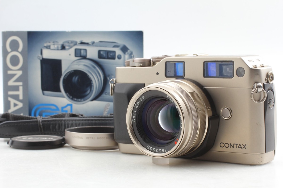 Near MINT] Contax G1 35mm Film Camera Body Planar 45mm f2 Lens