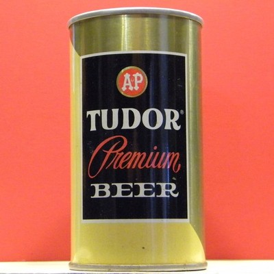 A&P AP Tudor 1973 Premium Beer Can Queen City Cumberland Maryland 612 H/G T/O