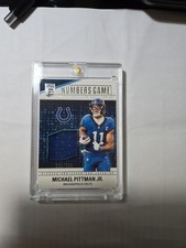 Elite Numbers Game Michael Pittman Jr. Donruss # /500 *RARE ERROR CARD*