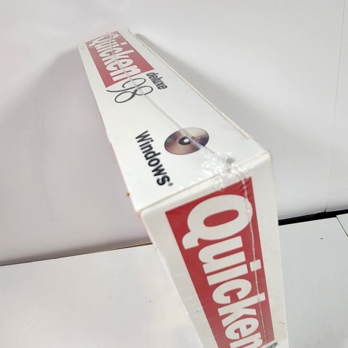 Quicken Deluxe 98 NEW! Windows Vintage 1998 Quicken Financial Solutions Sealed - Picture 3 of 8