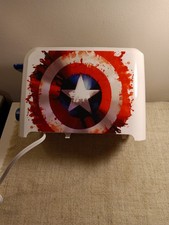 Marvel Two-Slice Toaster, White, Captain Amer...