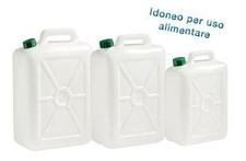 Latta Tanica Alimentare per Acqua in Plastica 30 Litri Ecoplast