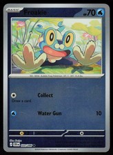 Froakie 020/086 Common Chaos Rising Pokemon Reverse Holo Near Mint