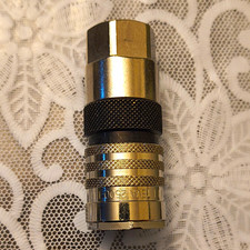 Lot Of 36 Parker TEMA 2510 V Quick Coupler. Comes W/ Free Fittings.