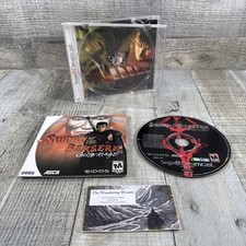 Sega Dreamcast DC Sword of the Berserk: Guts' Rage - CIB General Wear testato Wor