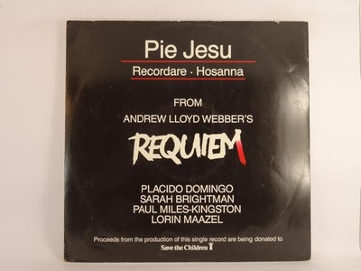 PLACIDO DOMINGO / SARAH BRIGHTMAN PIE JESU (FROM ANDREW LLOYD WEBBER'S RE (119) 