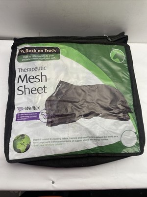 NEVER USED Back On Track Therapeutic Mesh Sheet - Black, 90''