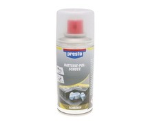 Batterie-Pol Schutz Kontaktreiniger Spray Presto 150ml Roller Motorrad KFZ Quad