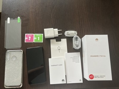 Huawei P30 Lite New Edition 256 GB 6GB RAM Triple Camera Midnight Black