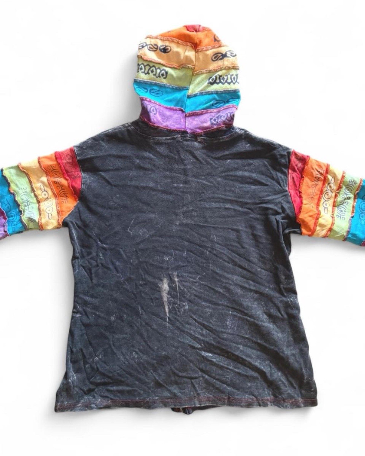 Rising International Multicolor Patchwork Full Zi… - image 3