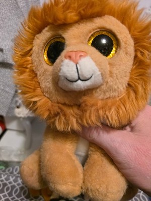 Ty Beanie Babies Louie the Lion 8'' Plush Stuffed Animal Toy 2017 No Ear Tag