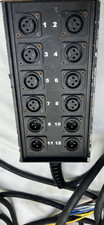 Cable de audio XLR Pro Co SMA0804FBX-50 50 pies 8x4 escenario serpiente ventilador a caja SIN PROBAR