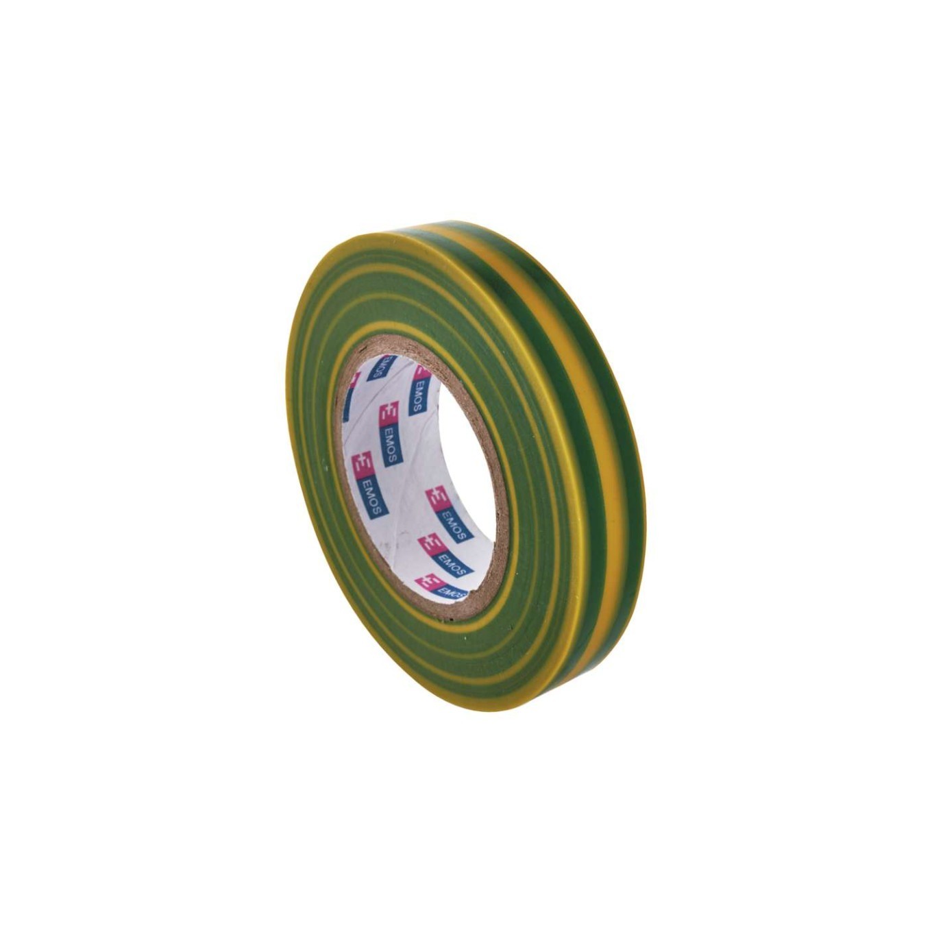 PVC insulation tape 15mm/10m yellow-green F61515