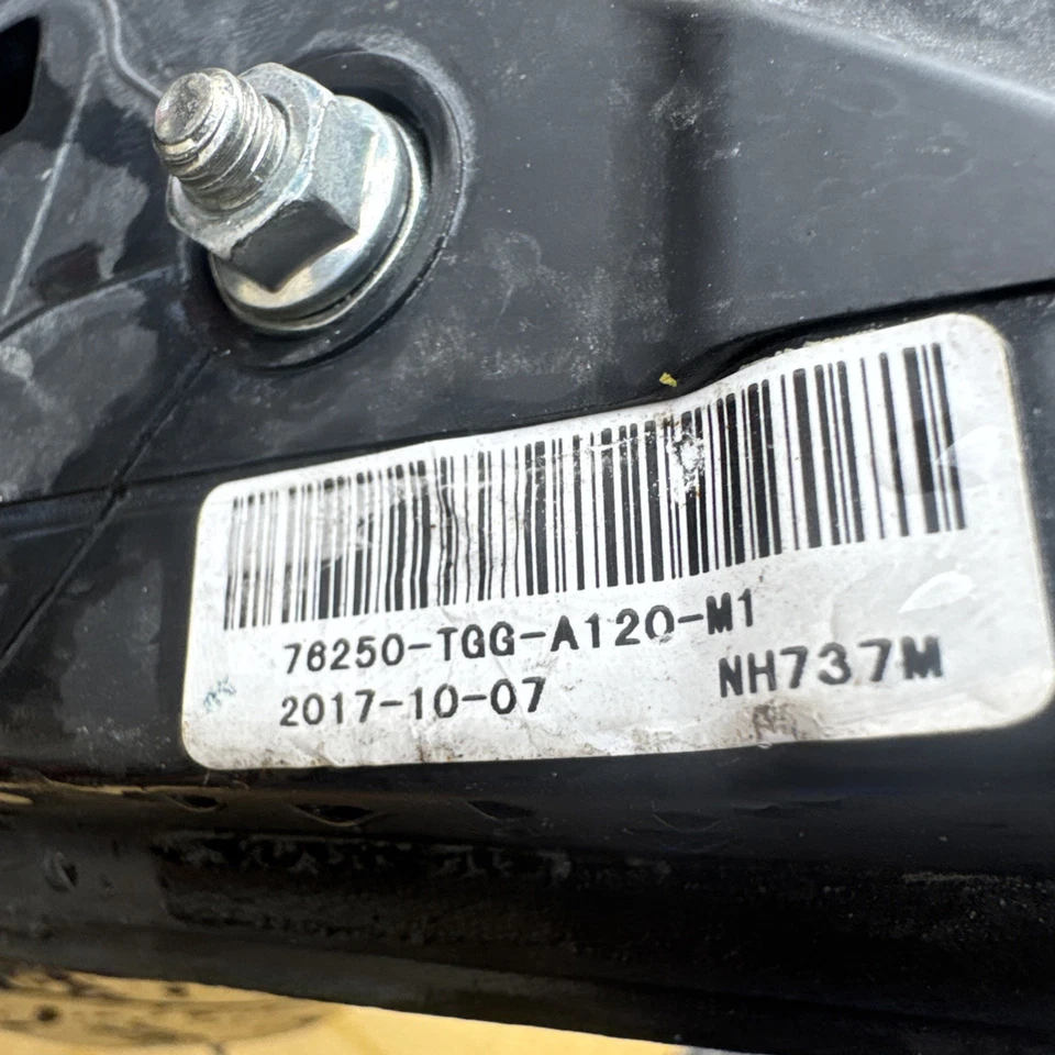 ЛЕВОЕ БОКОВОЕ ЗЕРКАЛО ВОДИТЕЛЯ 2016-2021 HONDA CIVIC ОТ ОРИГИНАЛЬНОГО ПРОИЗВОДИТЕЛЯ 76250-TGG-A120-M1 - Изображение 3 из 4