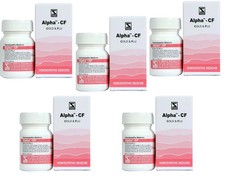 Dr. Willmar Schwabe India Alpha-CF Tablets   Pack of 5 x 20g   FREE SHIPPING