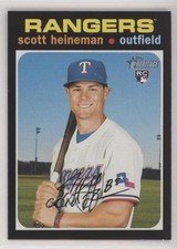 2020 Topps Heritage High Number Scott Heineman #605 0il7