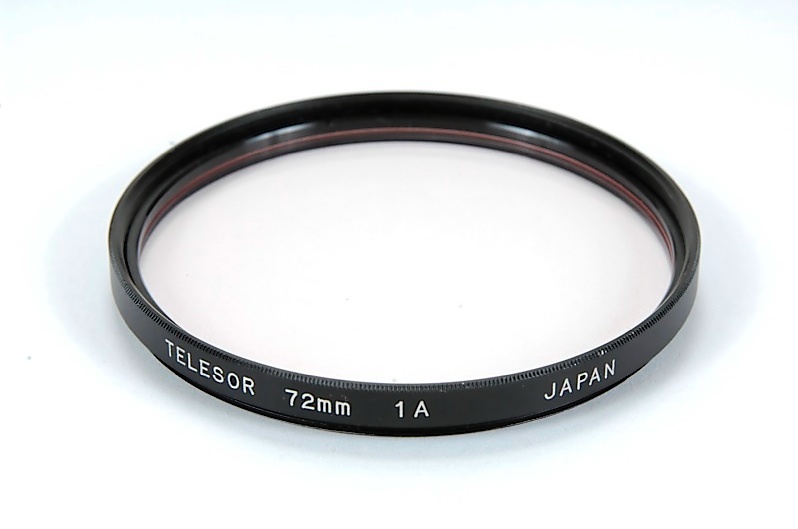 Telesor 72mm 1A Skylight Camera Lens Glass Filter Made in Japan 13932
