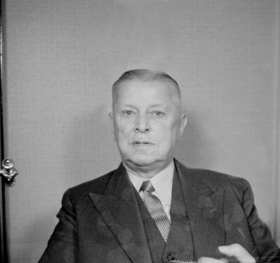 Otto Daetwyler Financier Switzerland 1952 Old Photo 1