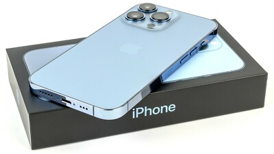 iPhone 13 Pro Max (5G) VERSIEGELT entsperrt (256G) 6GB RAM in blau Dual Sim*vorher 1495£