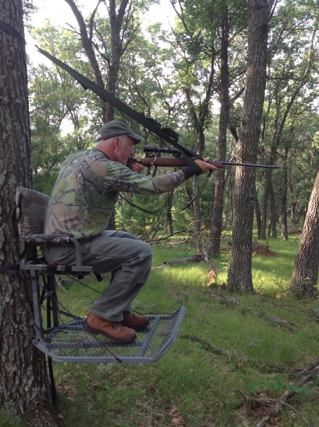 Tree Stand Gun Rest/ Shooting Rest/ Rifle Rest | eBay