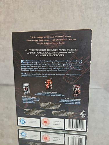 The Complete Black Books: Series 1-3 DVD (2006) Bill Bailey & Dylan Moran - Picture 2 of 3