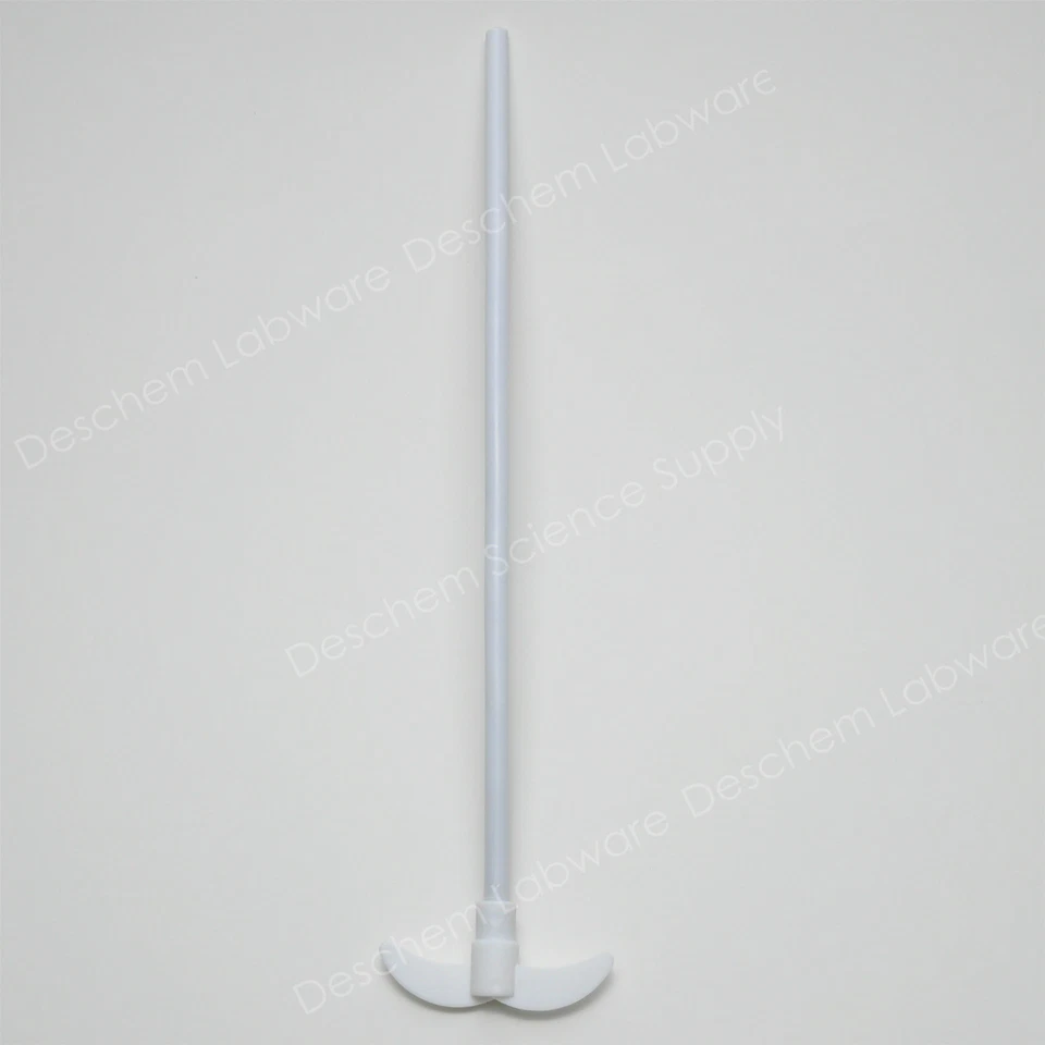 PTFE Stirrer,330mm,Diameter 7mm,Paddle 70mm,Stainless Steel W/PTFE Coat — 第 3/4 张图片