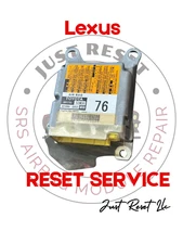 FITS ANY LEXUS SRS SAFETY MODULE RESET CRASH CODE CLEAR RESET SERVICE
