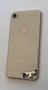 Original Apple iPhone 8 Gehäuse Rahmen Glasbruch Für Refurbisch Gold