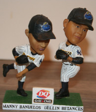 Manny Banuelos & Dellin Betances twin Bobbleheads - NIB - Trenton Thunder - 2011