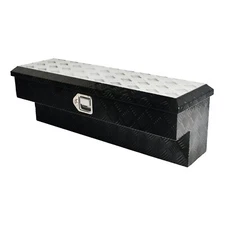 Aluminum 36-Inch Side Mount Tool Box w/ Paddle Latch For Truck Trailer UTV ATV