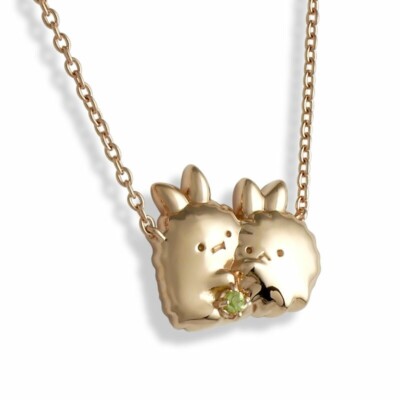 Sumikko gurashi Angel Ebiten Necklace Silver SV925 Birthstone Pink