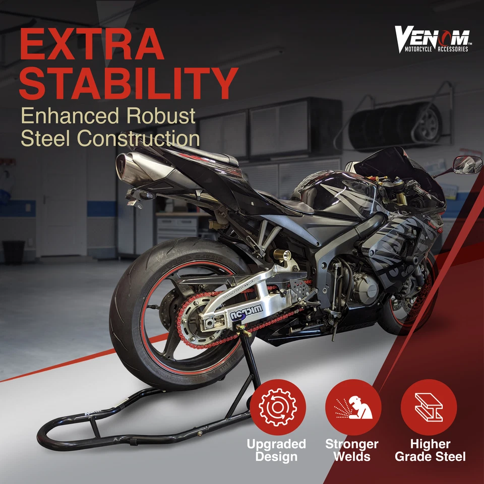 Suporte de elevação traseiro de motocicleta para Honda CB 250 450 650 700 750 Nighthawk - Imagem 2 de 4