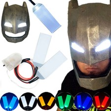 DIY LED Light Eyes for Halloween Helmet Cosplay Eyes Light Mask Prop Accessories