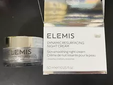 NIB Elemis Dynamic Resurfacing Night Cream Full Size 1.6 fl oz / 50 ml