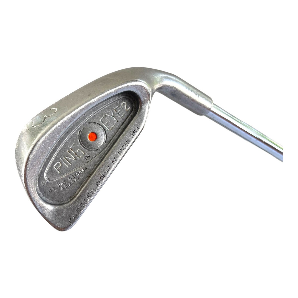 Ping Eye 2 Orange Dot 3 Iron Karsten ZZ Lite Steel Shaft 39