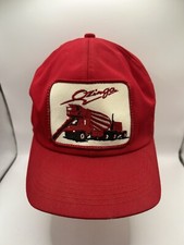 Vintage Ozinga Concrete Patch Snapback Hat Cap K Products - Made In USA