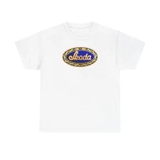 Graphic T-Shirt with German Automobile Manufacturer Logo Gildan Heavy Cotton
