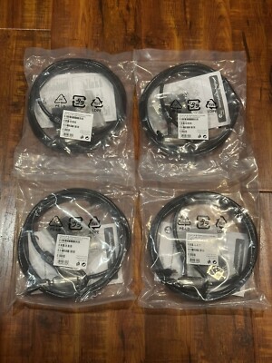Lot of (4) Kensington K67990US Desktop & Peripherals Laptop 2.0 Locking Kit New