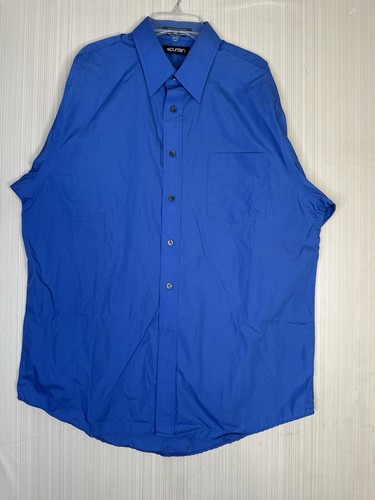 PURITAN men's long sleeve Sz 16 (32/33) dress shirt POCKET 50” chest. EXCELLENT - Picture 11 of 12